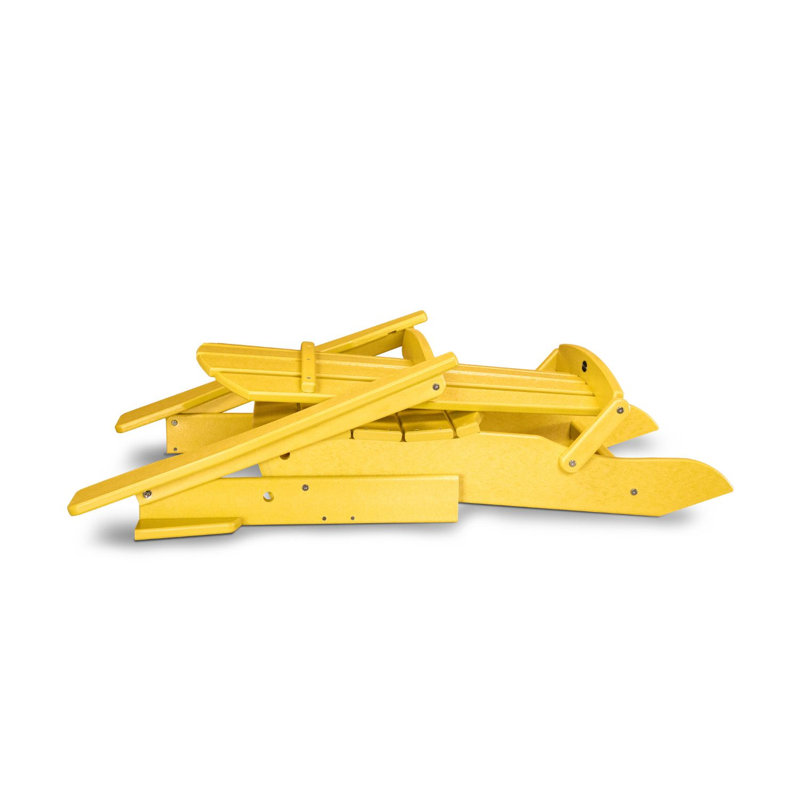 Adirondack pliant POLYWOOD Palm Coast, Citron