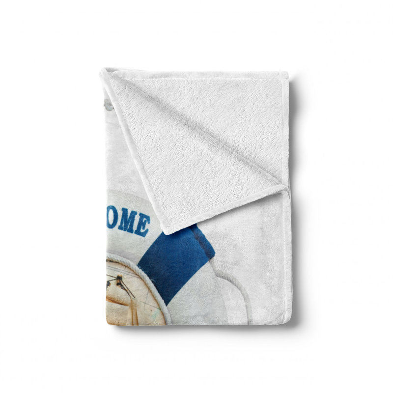 Hand Woven Throw Blanket, 50" W x 70" L