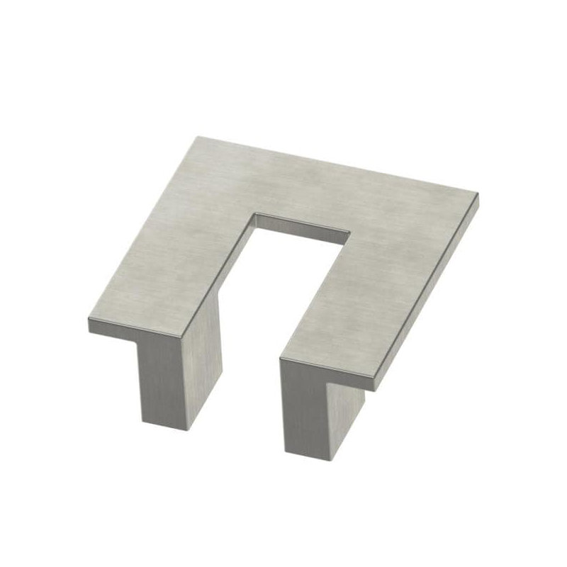 Square Cutout 3" Center to Center Finger Pull