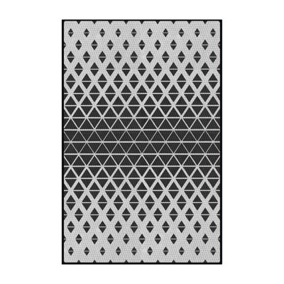Tapis décoratif géométrique ryant