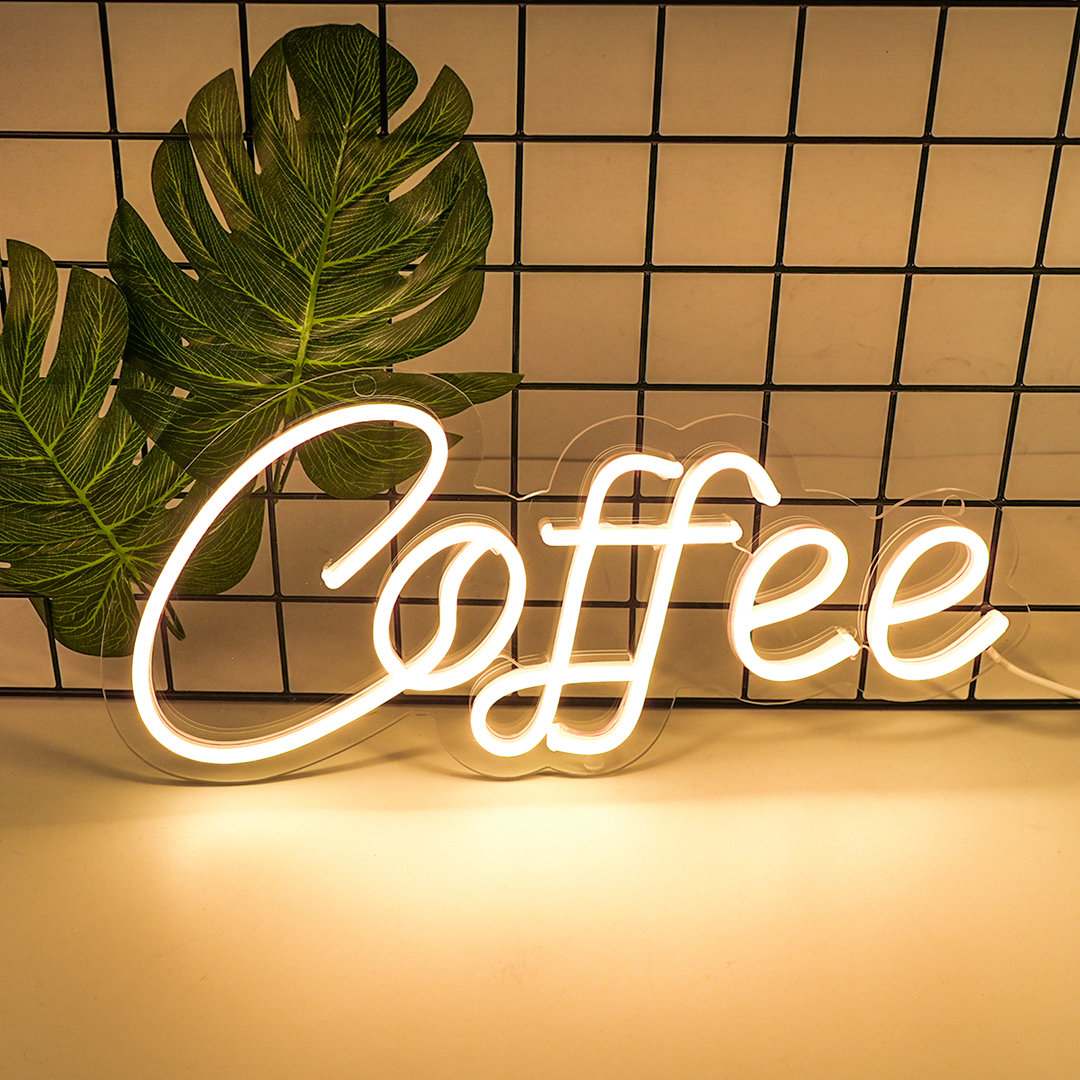 Lorentz Coffee LED Neon Sign Wrought Studio™