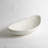 Modernist Low Bowl-White Plaster