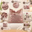 Coussin La Rose 22 x 22