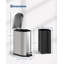 Stainless Steel Kitchen Rubbish Bin - 60 L
