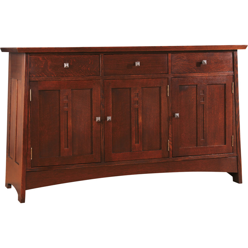 Highlands 72'' W Solid Wood Sideboard, Madison