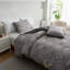 Premium Reversible Duvet Cover Set with Zipper Closure and Corner Ties-122087242