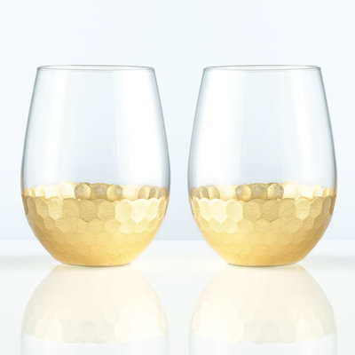 18 oz. Stemless Wine Glass Set