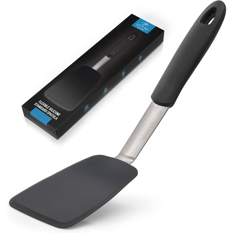 Zulay Flexible Silicone Spatula, 12.4 inch