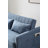 (Incomplete) Lateresa 54'' Pull-Out Sofa Bed Loveseat - Adjustable Backrest With 2 Soft Pillows