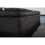 Très grand matelas avec approche de refroidissement double, mousse à mémoire de forme et support de couleur noir et blanc, option de changement de phase de 14,5 po de hauteur, support central merveilleux, blanc, largeur de 72 po-1670115971