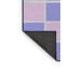 Tapis mauve/bleu à motifs-896377370