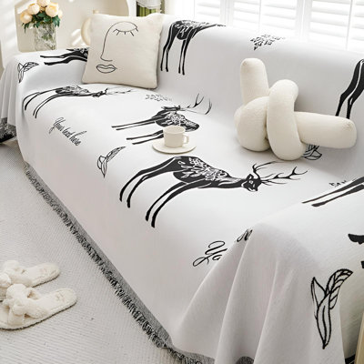 T-Cushion Sofa Slipcover