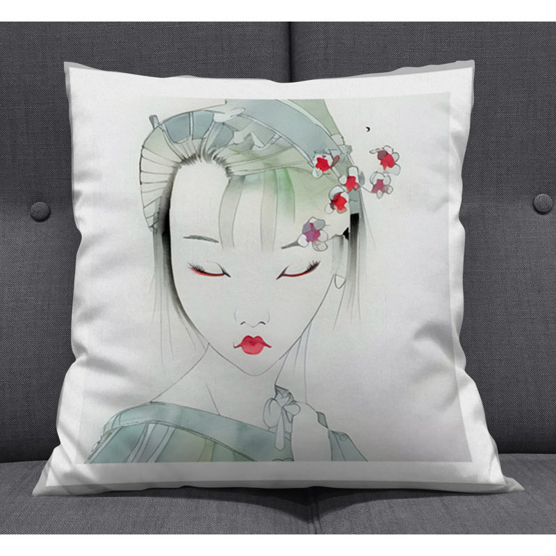 Coussin décoratif, Housse de coussin seulement - sans coussin, H 16 po x l 16 po