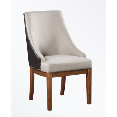 Side Chair Set of 2 with sturdy wooden legs