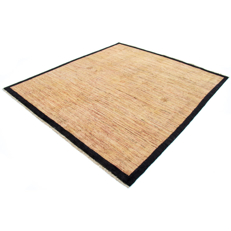 Striped Hand Woven 212cm X 241cm Area Rug