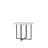 5PCS Rustic Breakfast Nook Dining Set, Faux Marble Triamine Top Round Dining Table With 4 PU Leather Chairs-795291222