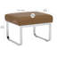 Jaymiah 23.5'' Wide Faux Leather Rectangular Ottoman-111346884