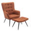 Jessamine Armchair with Footstool-521194947