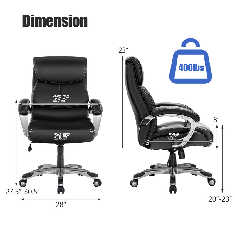 Fauteuil de direction, Noir