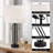 26.5'' Traditional Black Metal Table Lamp With Usb For Living Room/Bedroom