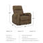 Fauteuil inclinable Lyndsay