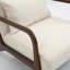 Chaise d'appoint Mid-Century moderne