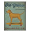 «Golden Dog on Skateboard» par Ryan Fowler, impression sur toile-31877587