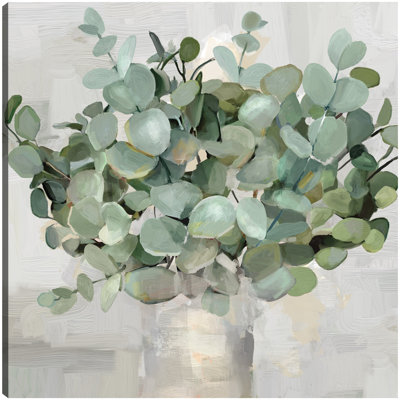 Eucalyptus Pots II by Studio Arts Canvas Art Print