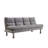 Contemporary Style Futon Bed Converted Into Bed With Extra Support Leg Primary Living -16810088