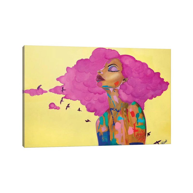 Pink by Pinklomein - Wrapped Canvas Print, 66.04 cm H x 45.72 cm W x 1.91 cm D