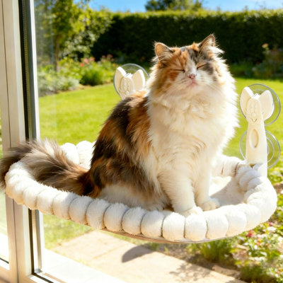 Fabric, Metal Hammock Pet Bed