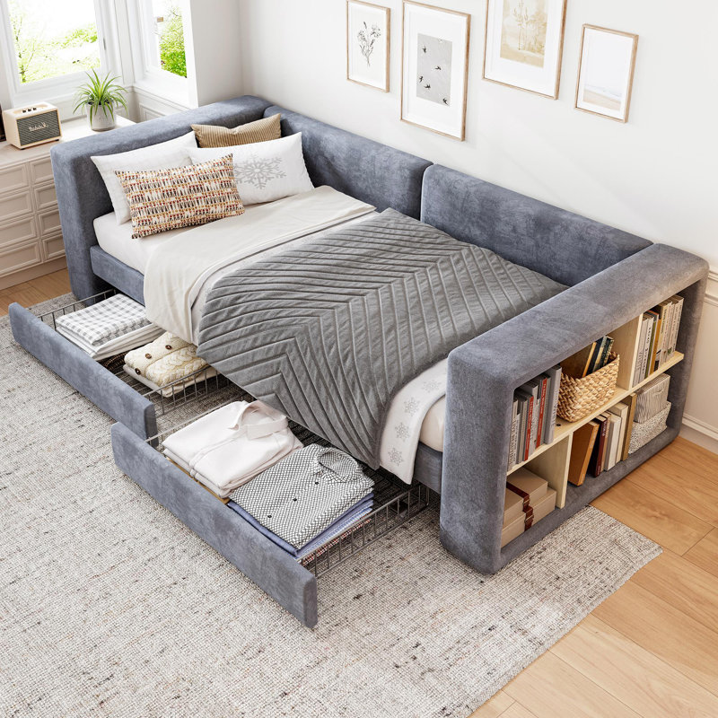Upholstered Storage Bed