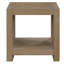 Table de bout en bois 24 po Rickye-105805786
