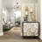 Abner 3 Piece Hexagon Accent Shelf