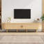 Unfinished TV Stand for TVs up to 58" with Fireplace Included-408803498