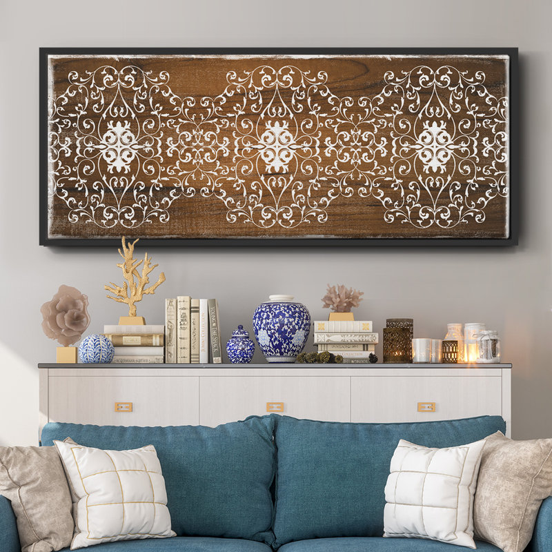 Boho Panel- Framed Canvas