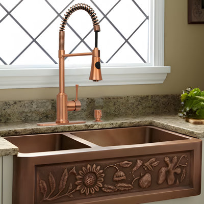 Pull Down Single Handle Kitchen Faucet