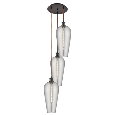 Luminaire suspendu 3 lumières Ballston - Chelsea