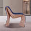 Chaise d'appoint en polyester 28,7 po Anna-Diane