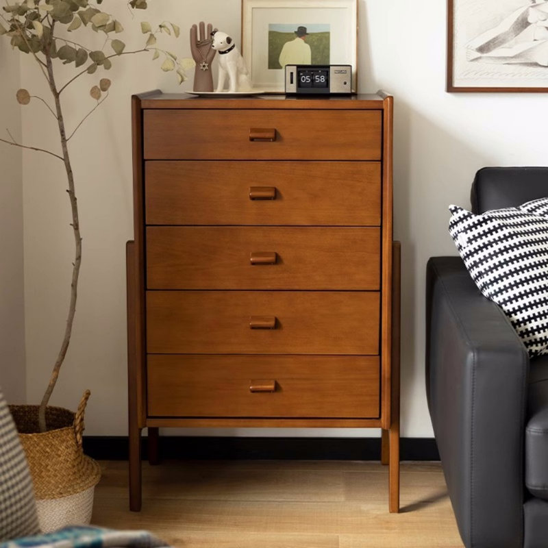 Commode nordique à tiroirs rétro