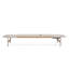 Chaise longue d'extérieur 1 pièce avec siège en filet Aluminun-2133338699