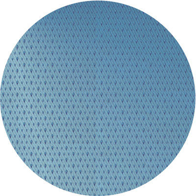 Tapis de zone bleue à motifs