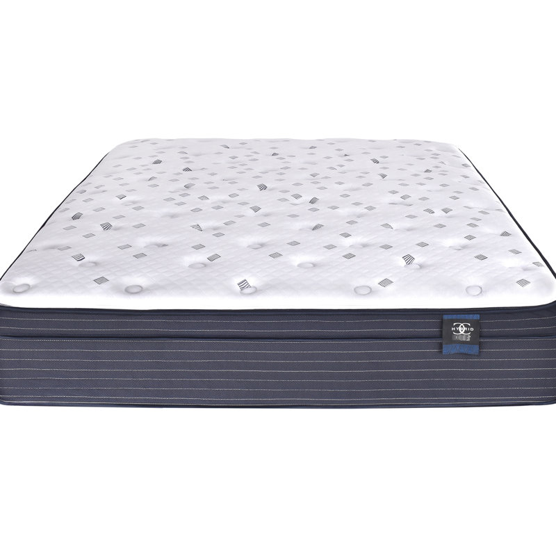 Très grand matelas à plateau-coussin de très grand lit de 14,5 po avec mousse à contrôle de température doux et équilibré