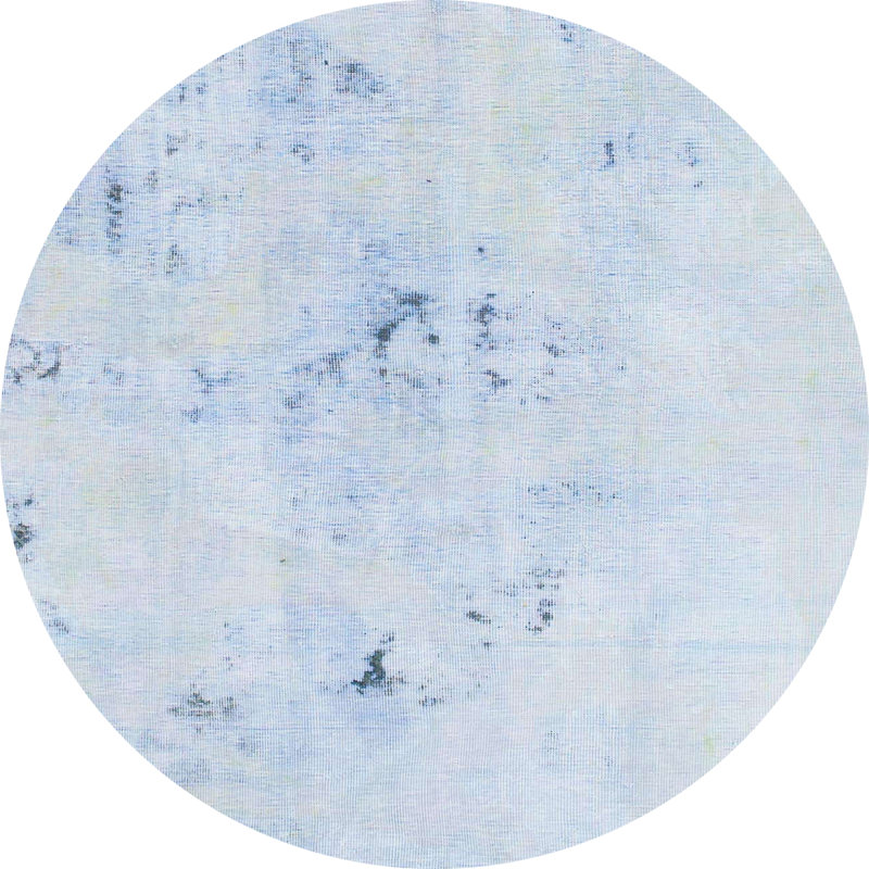 Tapis abstrait moderne 996, Rond 7 pi