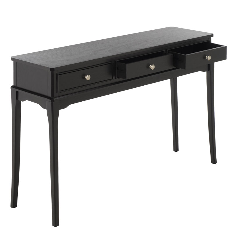 Console 3 tiroirs Opal, Black