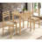 3-Piece Round Drop Leaf Dining Table Set