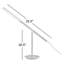 Lampe de bureau 27 po Dris-45622874