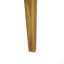 Round Slatted Wood Coffee Table