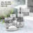 Brushed Nickel Toothbrush Holder