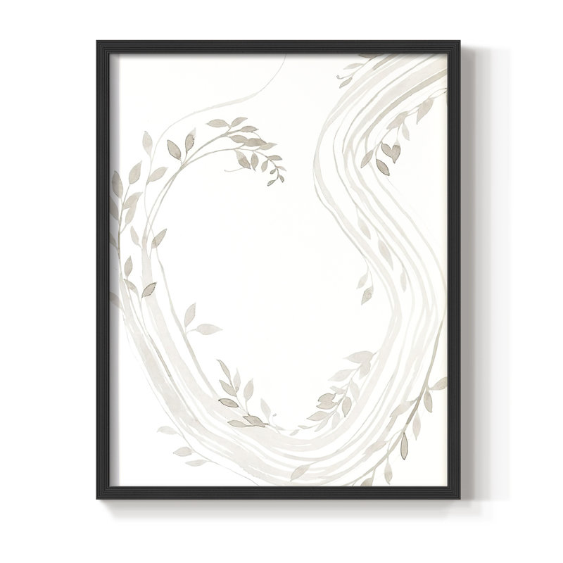 «Light Vines II», Noir, noir, noir, noir, H 21 po x l 17 po
